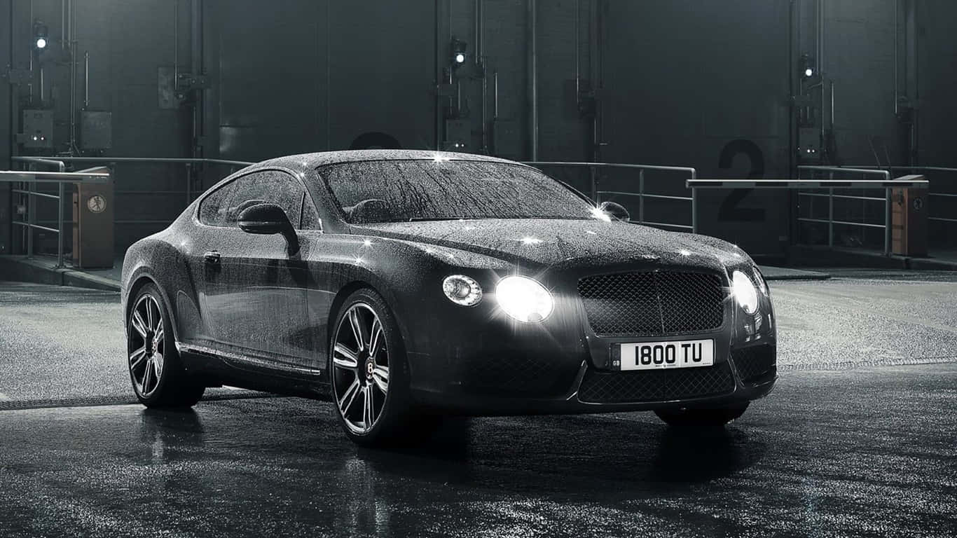 1366x768bentley Hintergrund Schwarz 2012 Bentley Continental Gt