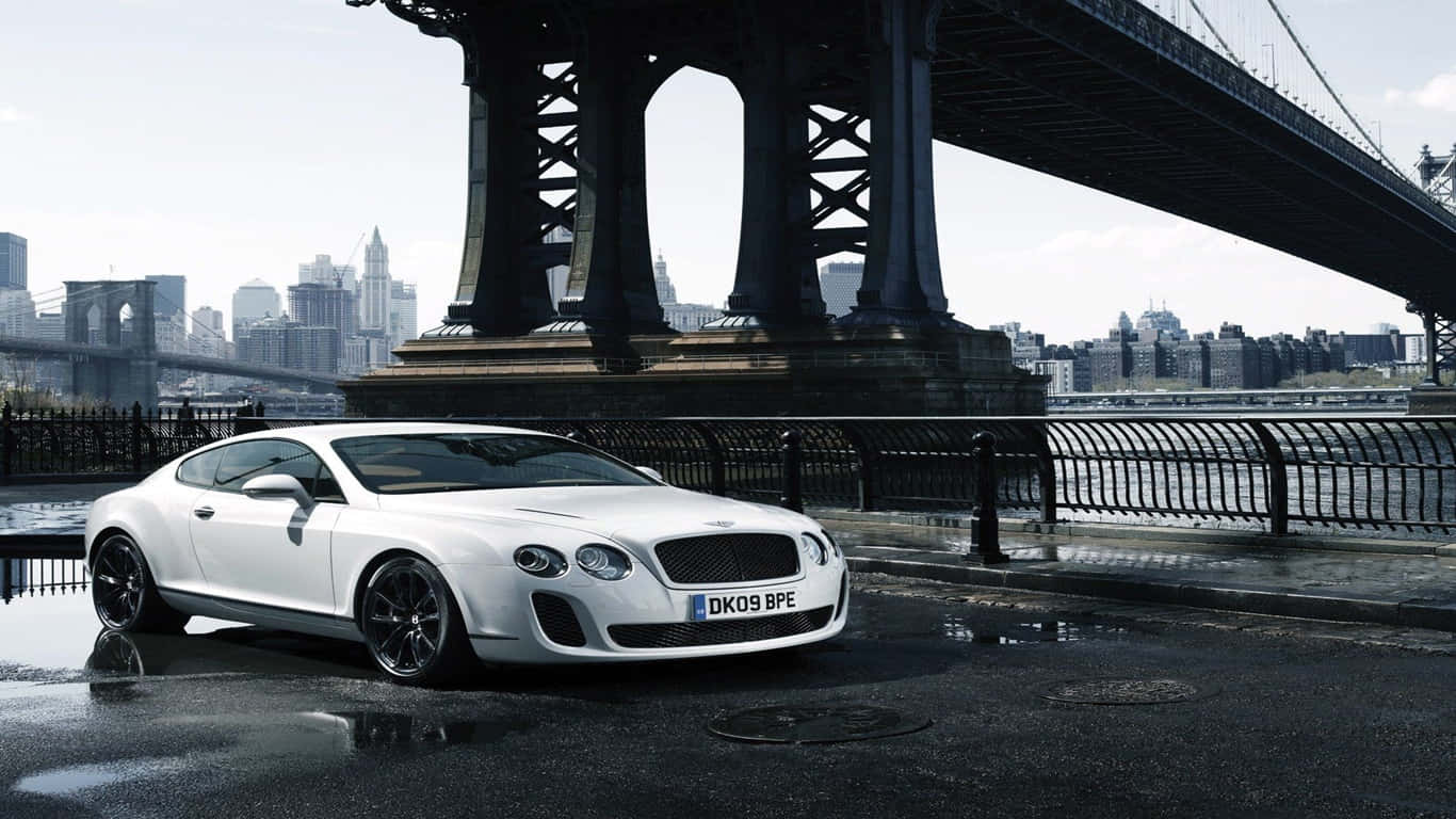 1366x768bentley Hintergrund Weiß 2010 Bentley Continental Supersports
