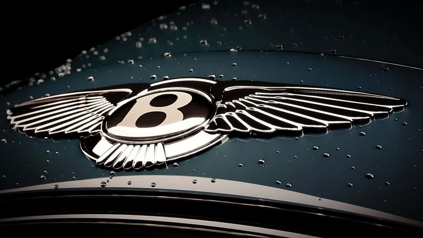 Fondode Pantalla Bentley Logo De Parachoques Delantero De 1366x768
