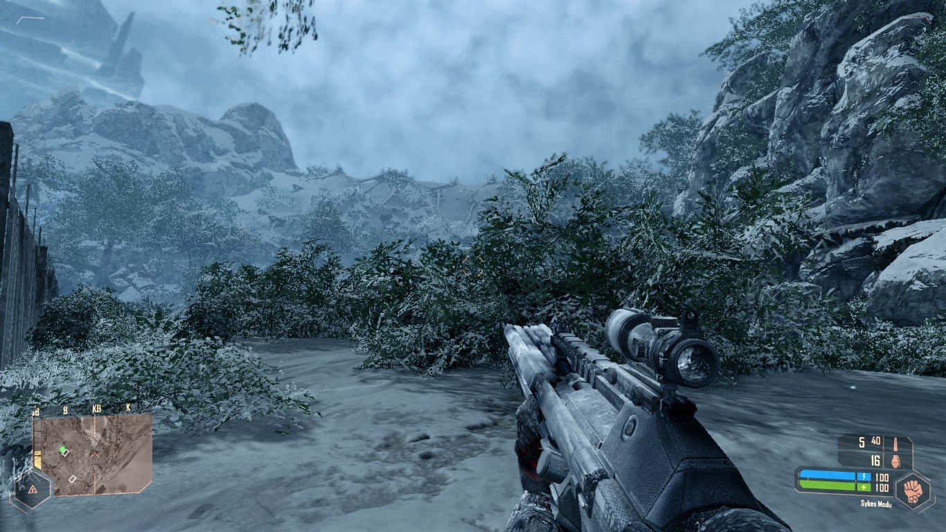 Intense Action in Crysis 3 Game Scene