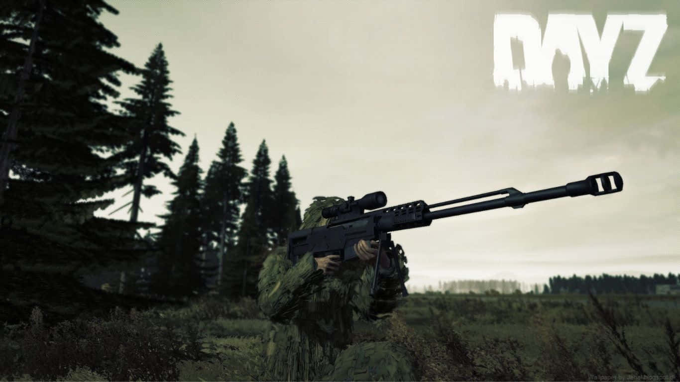 Image  A dramatic console shot of the early access version of the popular survival video game Dayz
