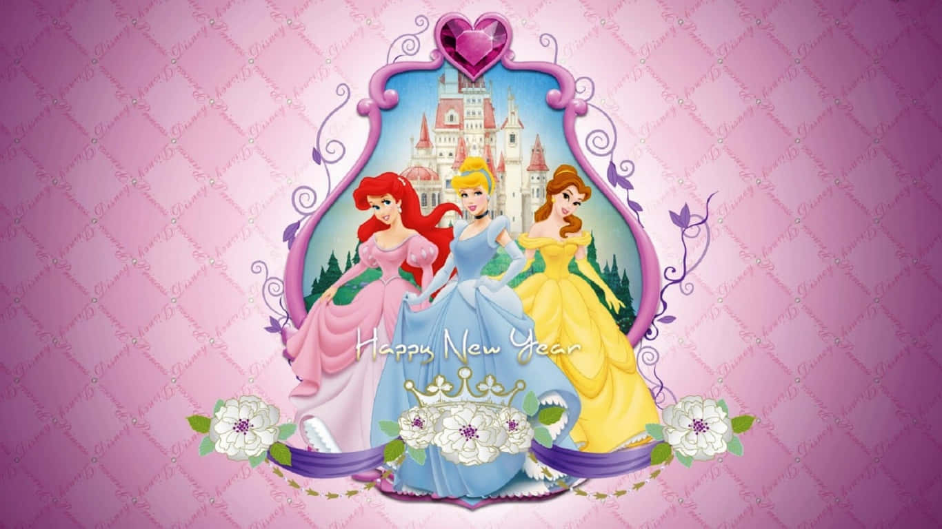 Cinderella With Ariel And Belle 1366x768 Disney Background