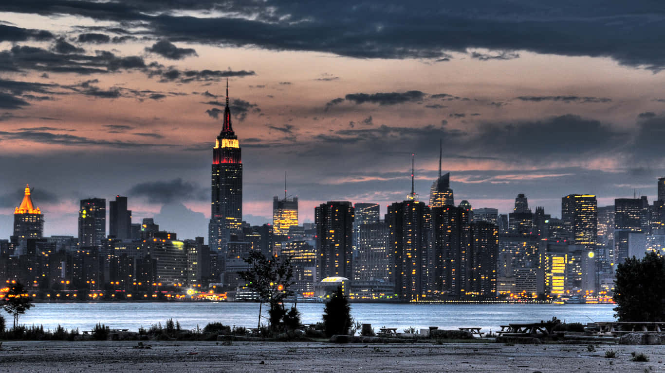The iconic Empire State Building in New York City, USA