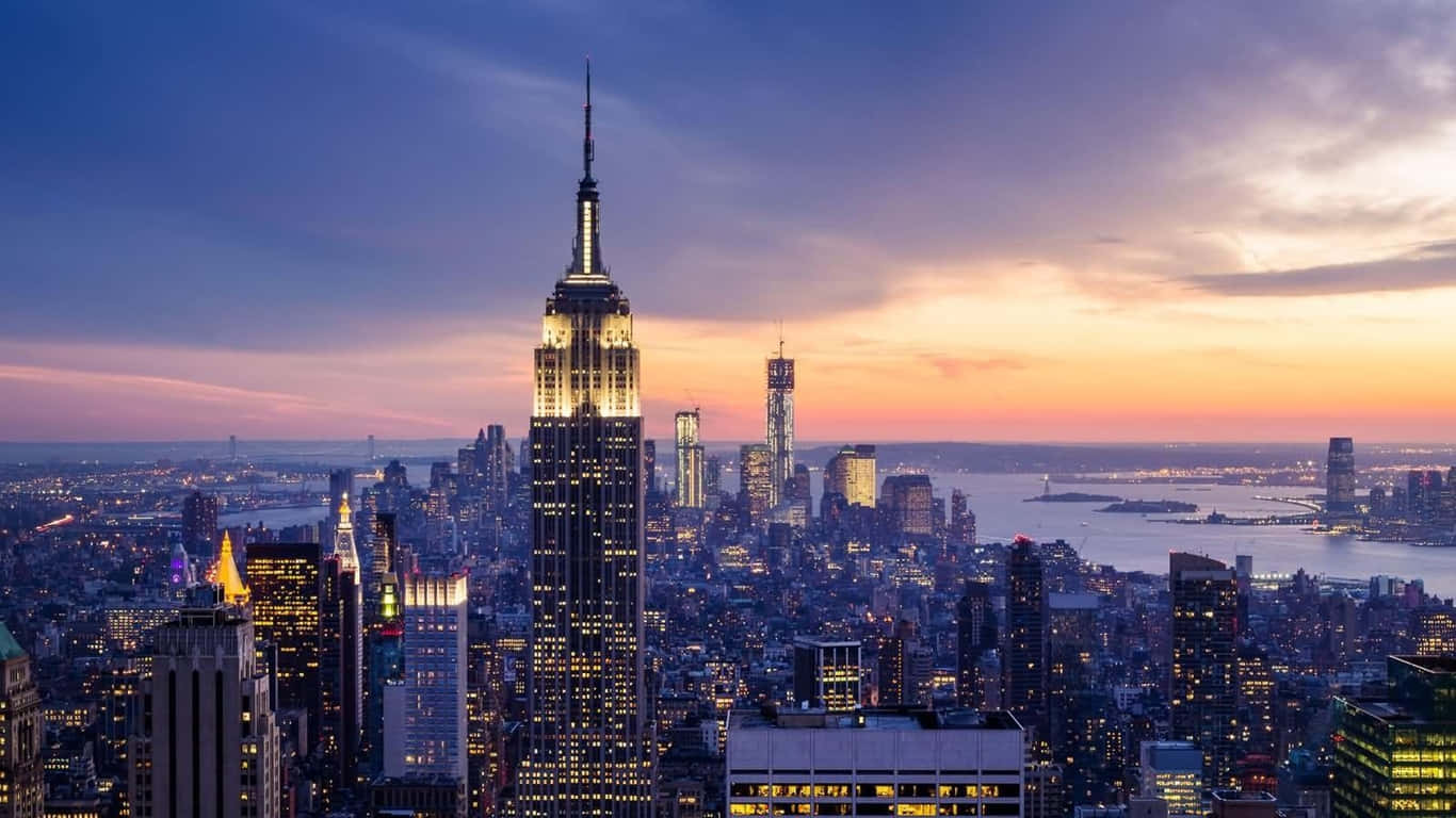 Detikoniska Empire State Building I New York City