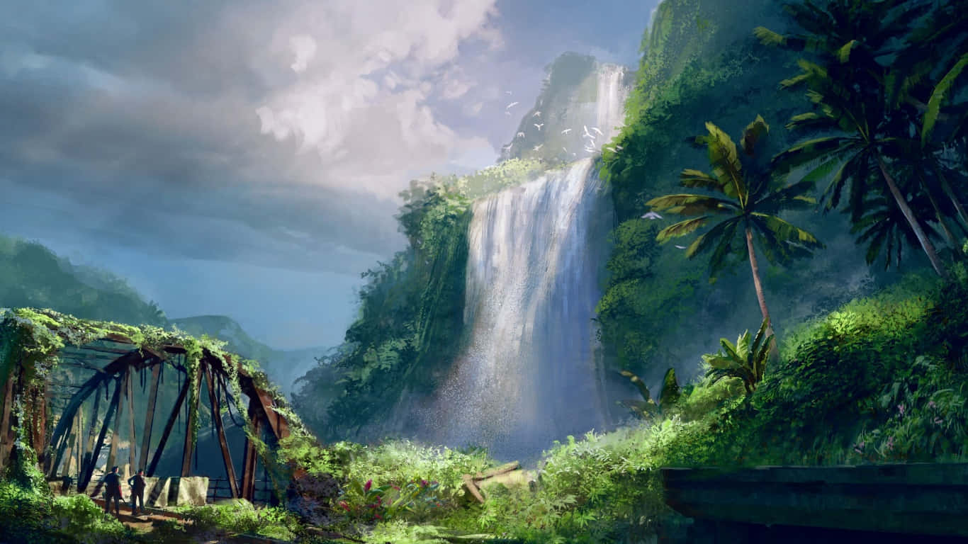 High Definition Wallpaper of the popular video game, Far Cry 3
