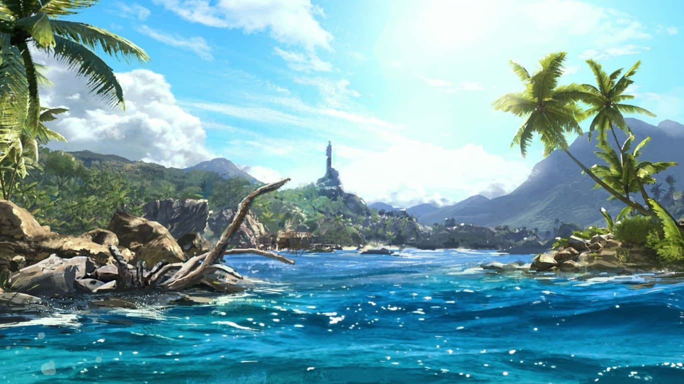 Survive the Wild with Far Cry 3 on 1366x768