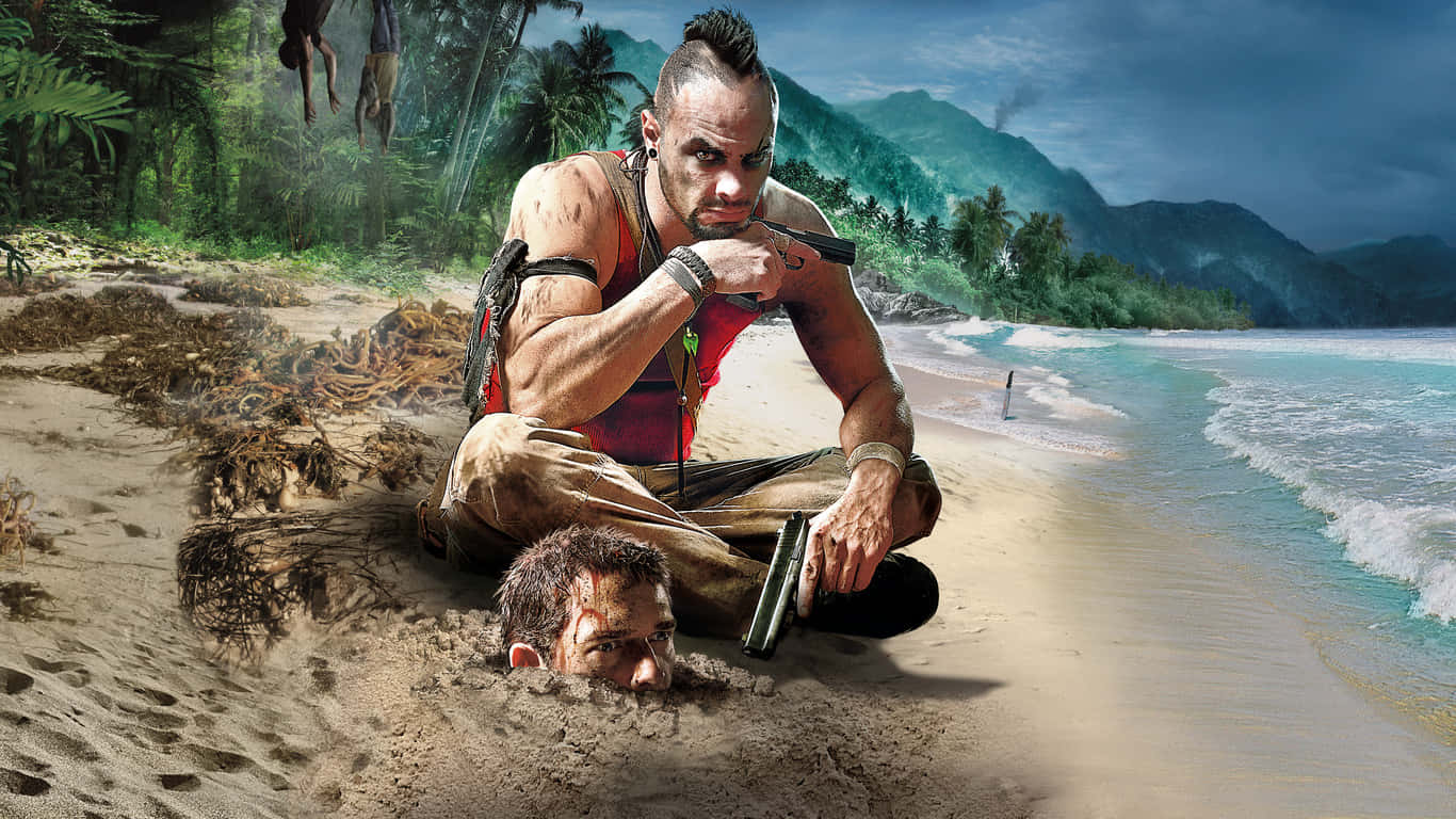 Illustrazioneraffigurante Il Prossimo Gioco Far Cry 5