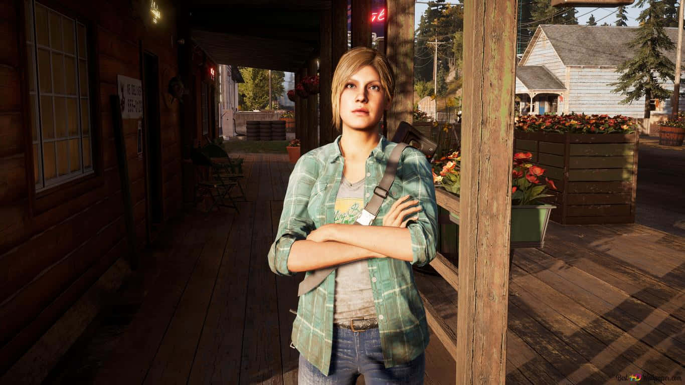 1366x768 Far Cry 5 Background&Mary May