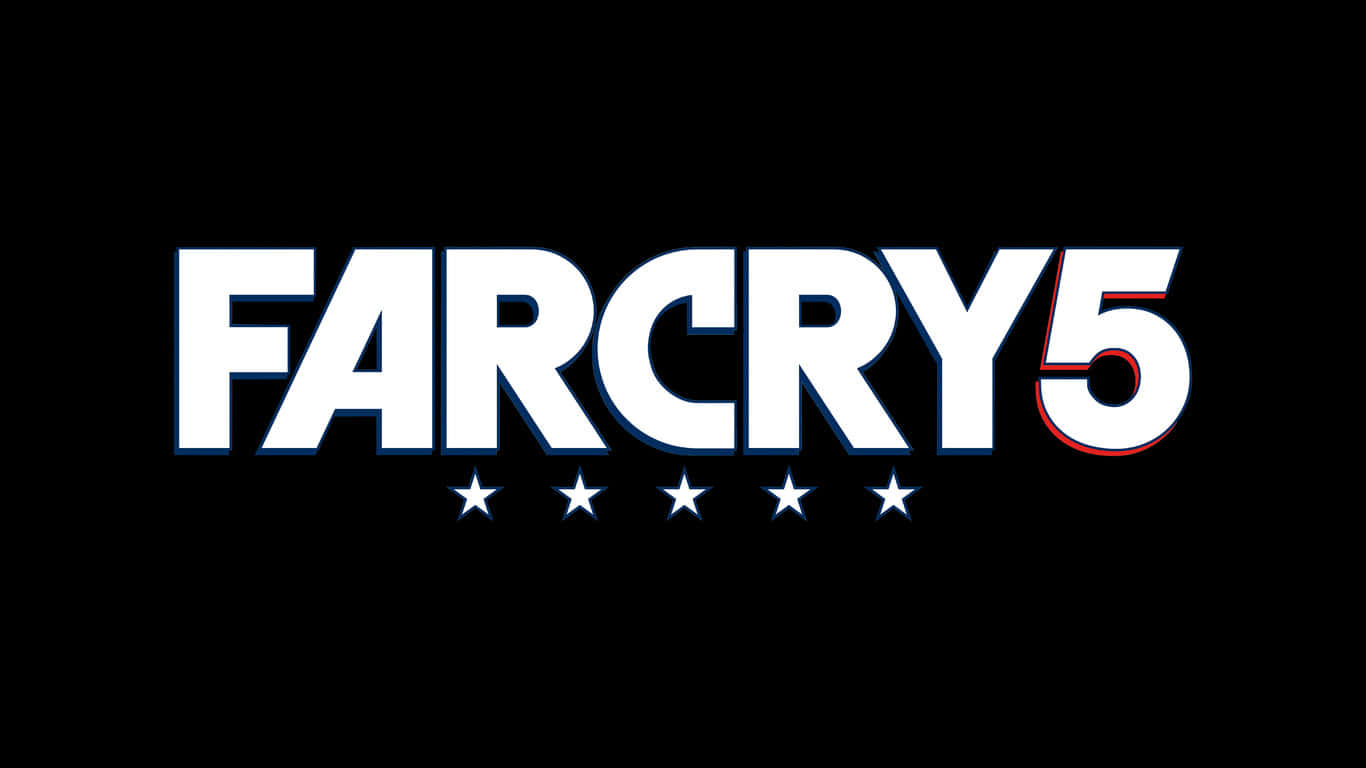 Sfondodi Far Cry 5 Con Il Logo Del Gioco - 1366x768