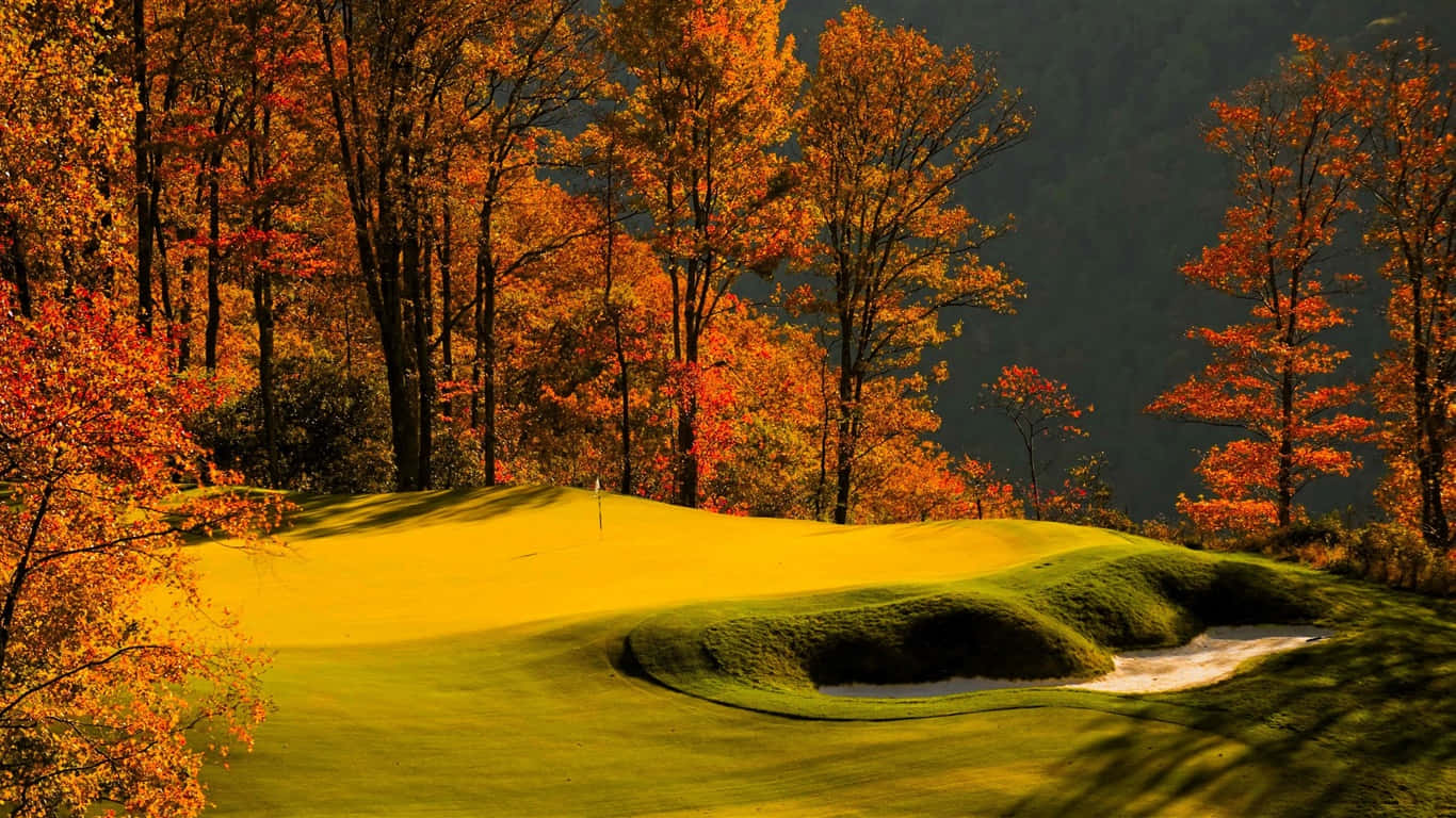 A Look At the Picturesque 1366x768 Golf Course