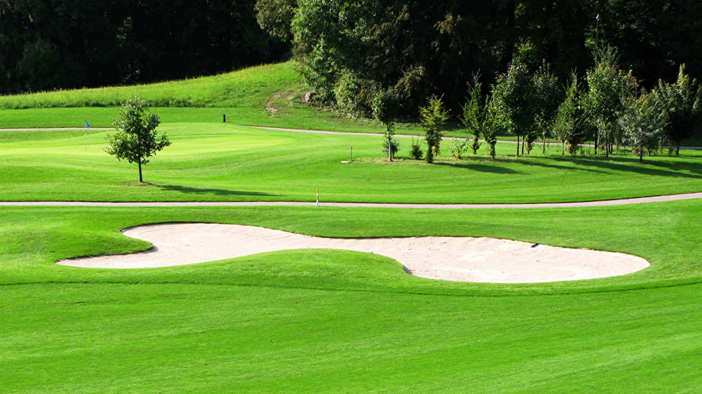Enjoy the Beauty of a Rolling Hillside Golf Course