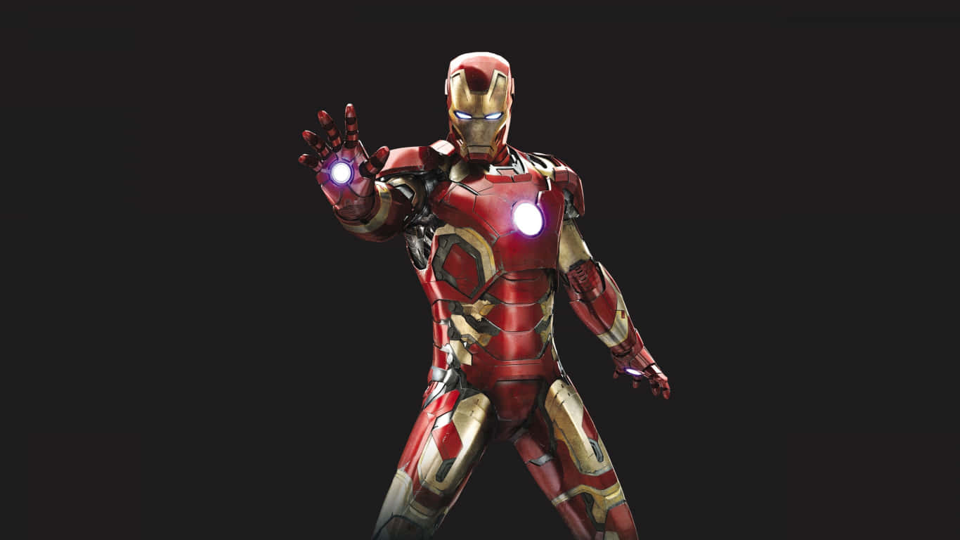 Marvel's Iron Man in a Heroic Pose