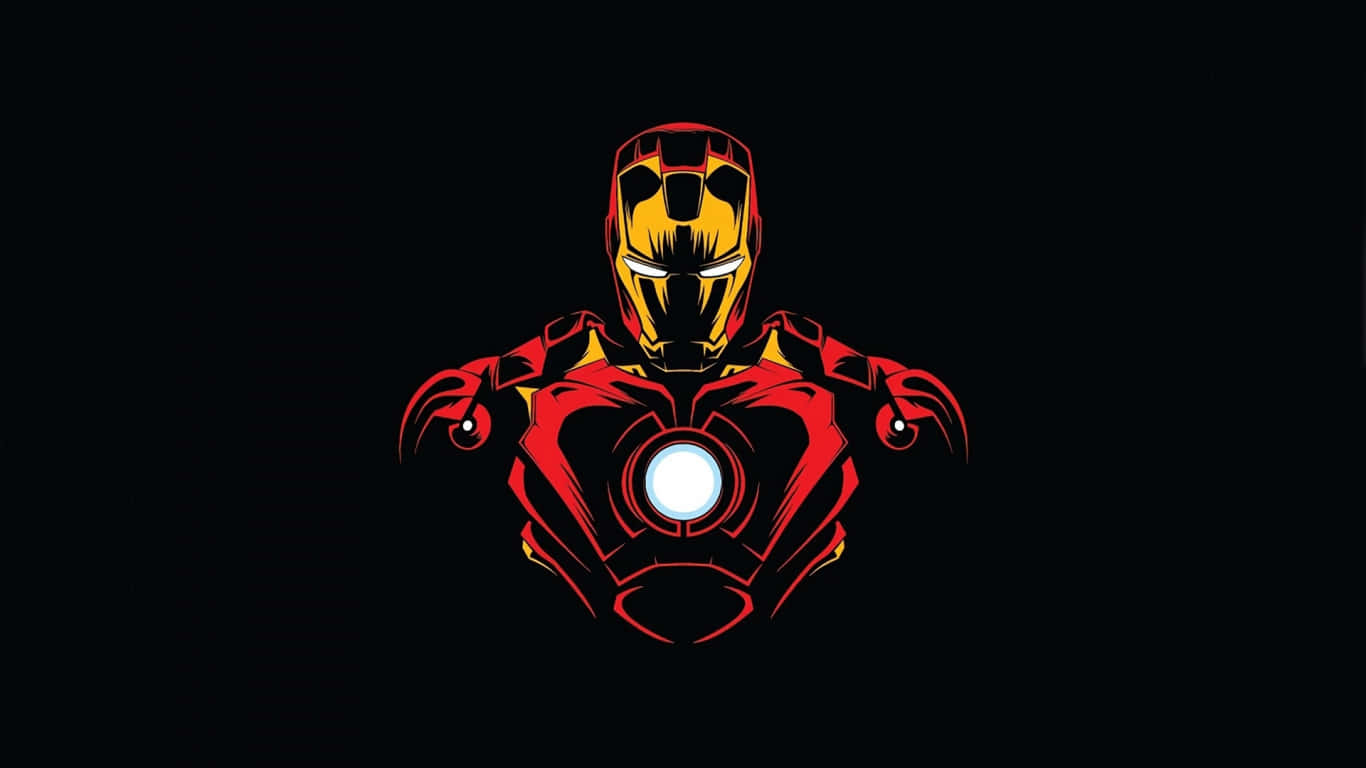 Iron Man in his iconic armor
