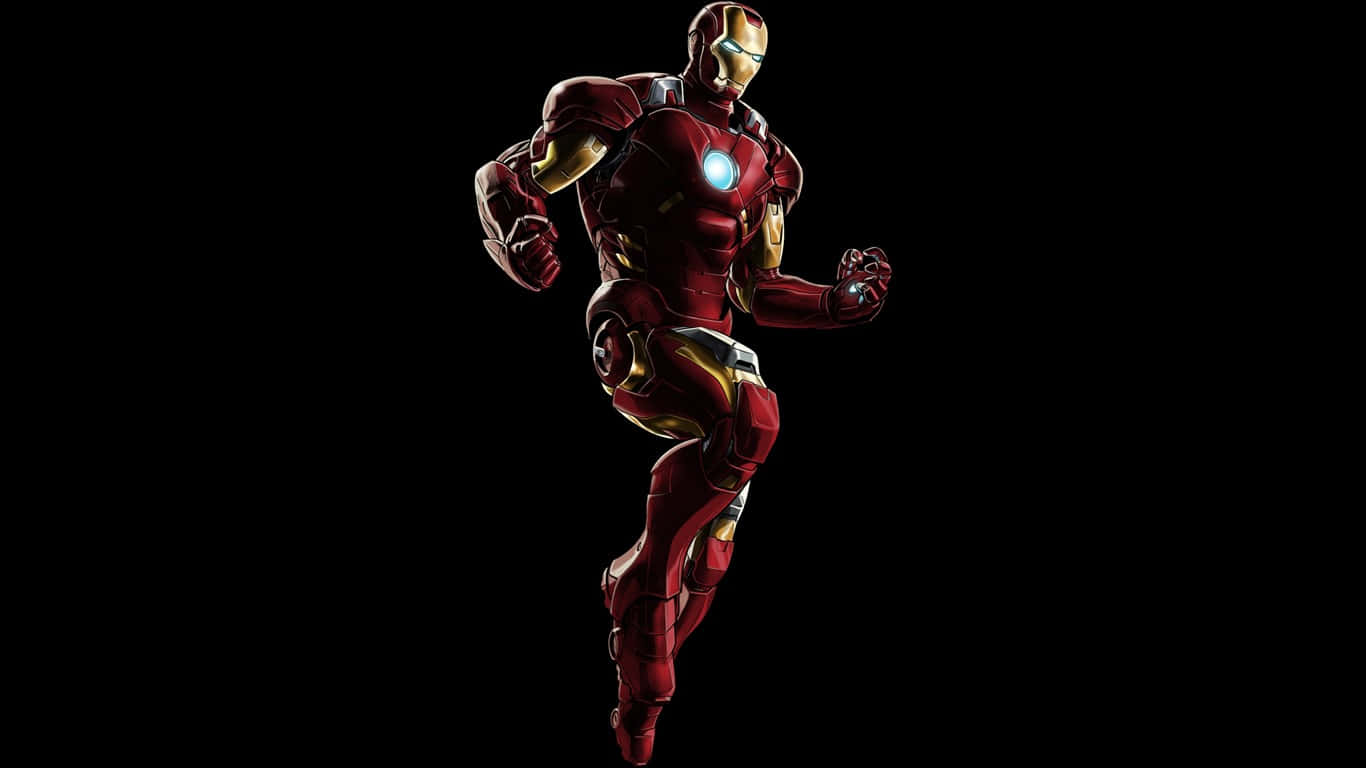 Iron Man Dons His Armor