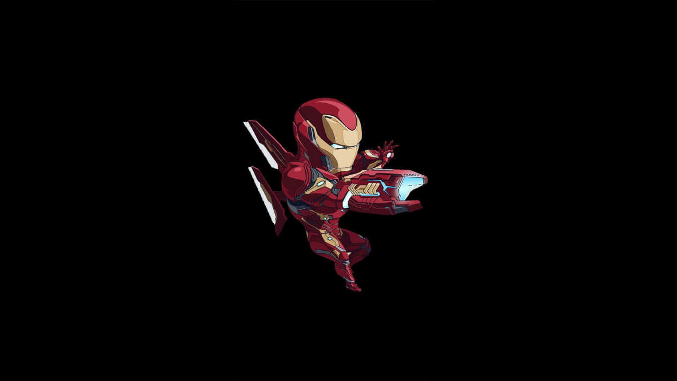Iron Man in His Suit