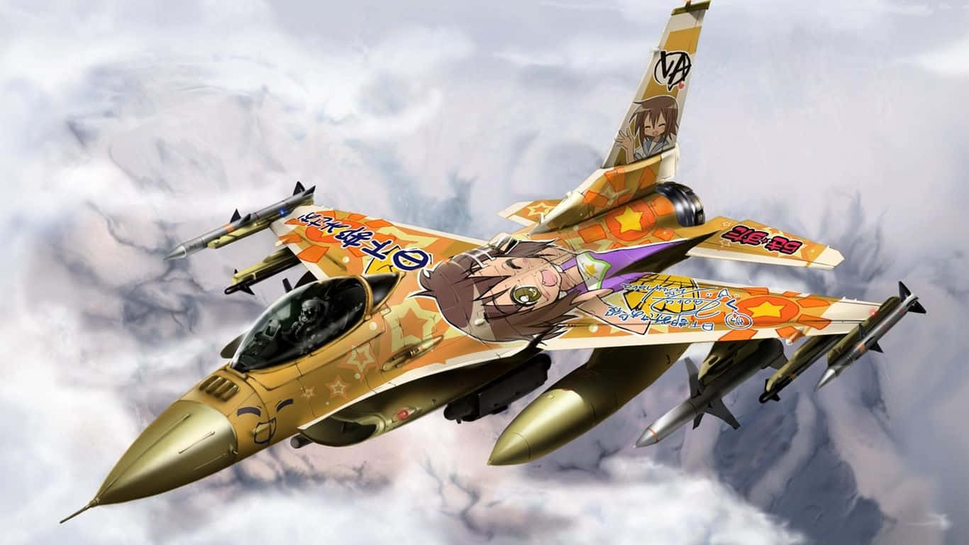 1366x768 Jumbo Jets Background Anime -Skin Jet Wallpaper