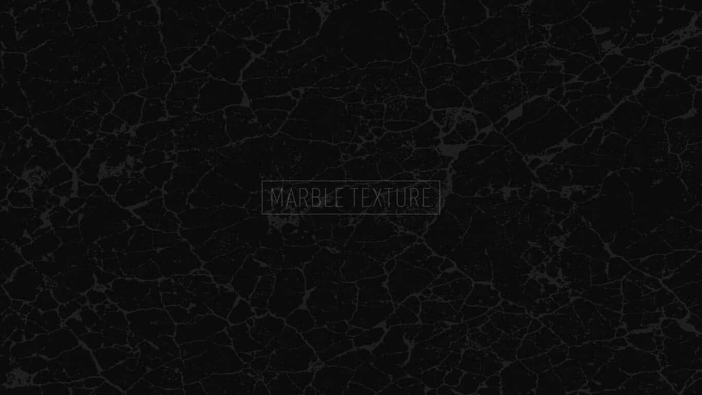 1366x768marmor Hintergrund Schwarz Marmor Textur