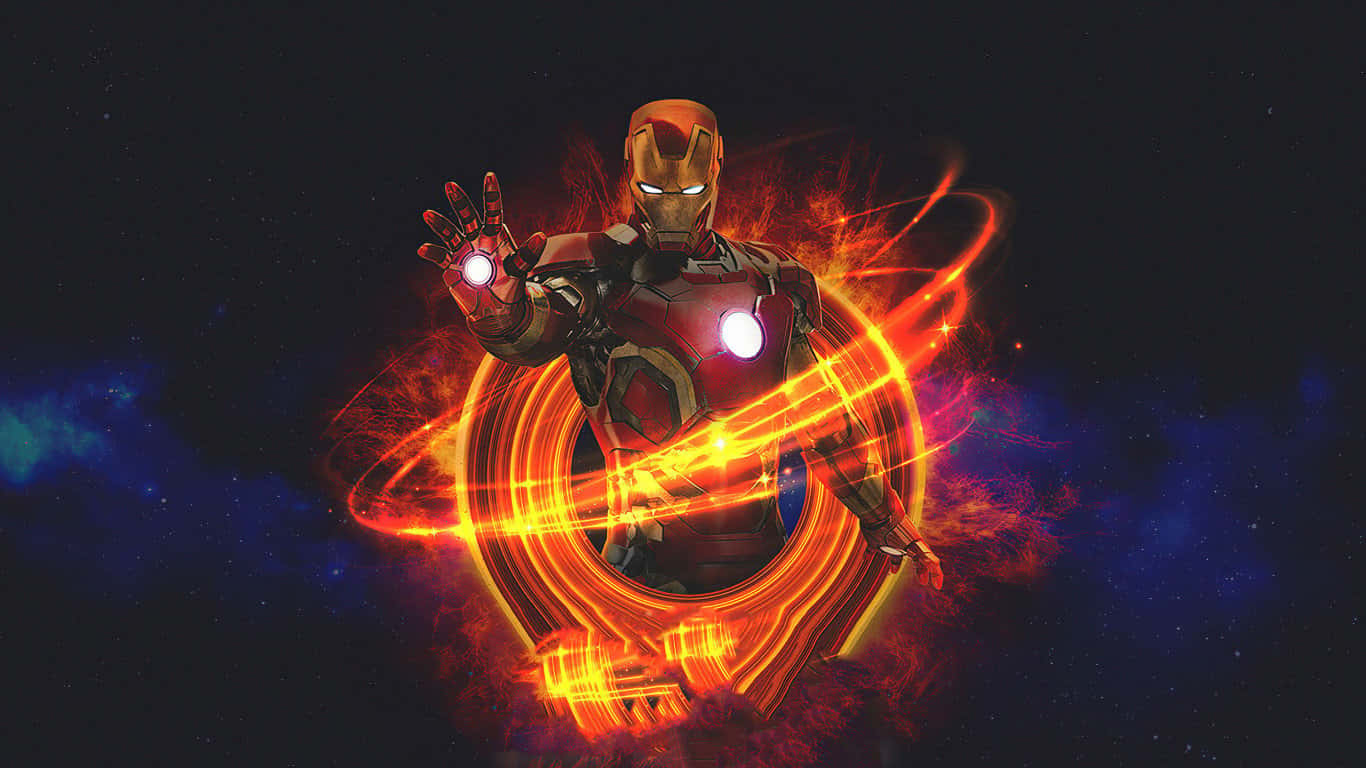 Imagende Iron Man En Un Enfrentamiento.