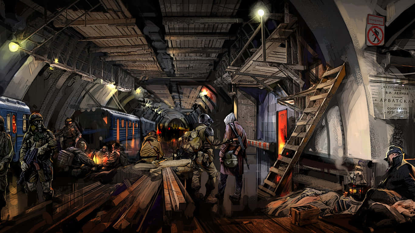 Mysterious Setting of the Video Game Metro 2033