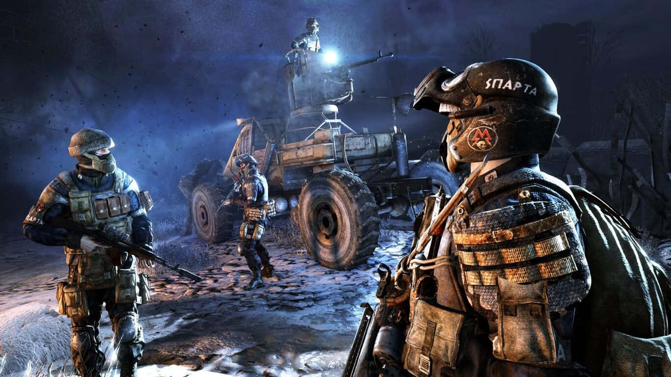 Another beautiful shot from Metro Last Light