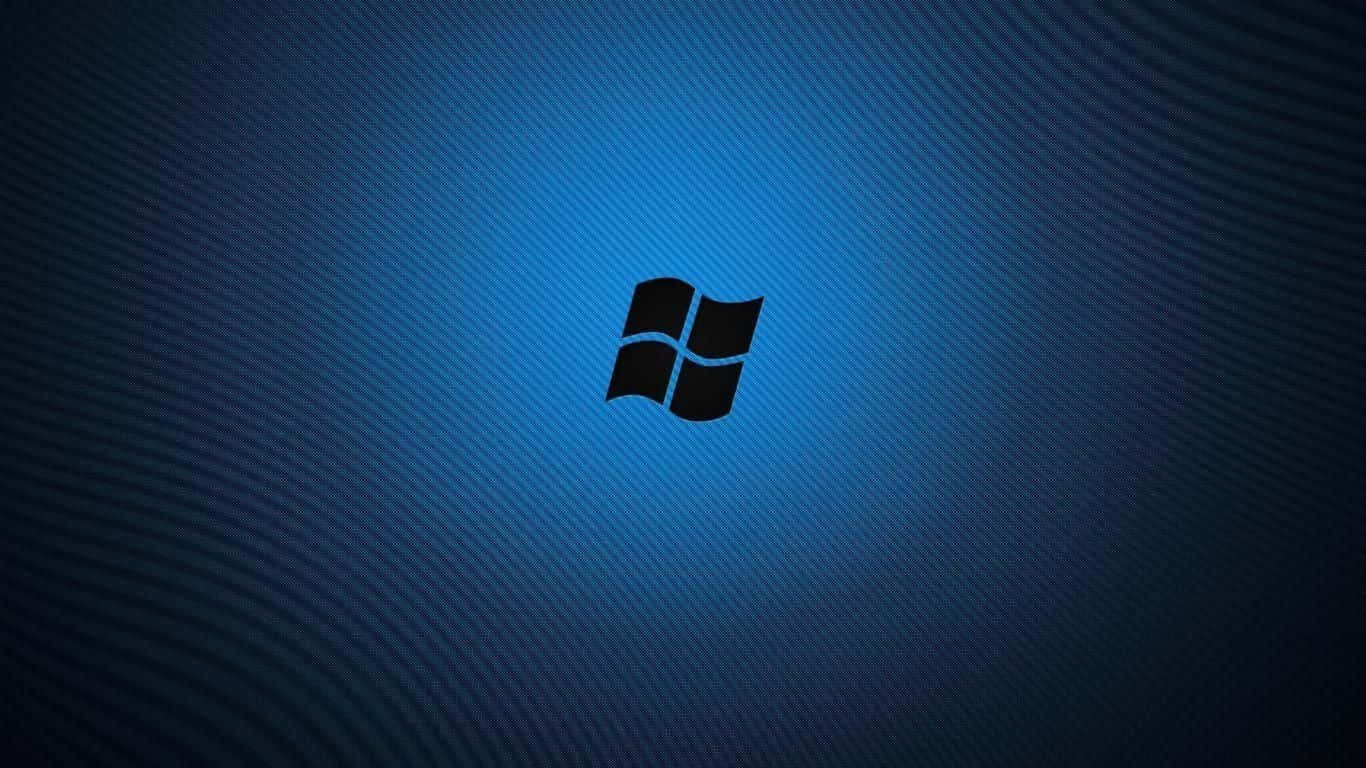 Blue Windows 7 1366x768 Monitor Background
