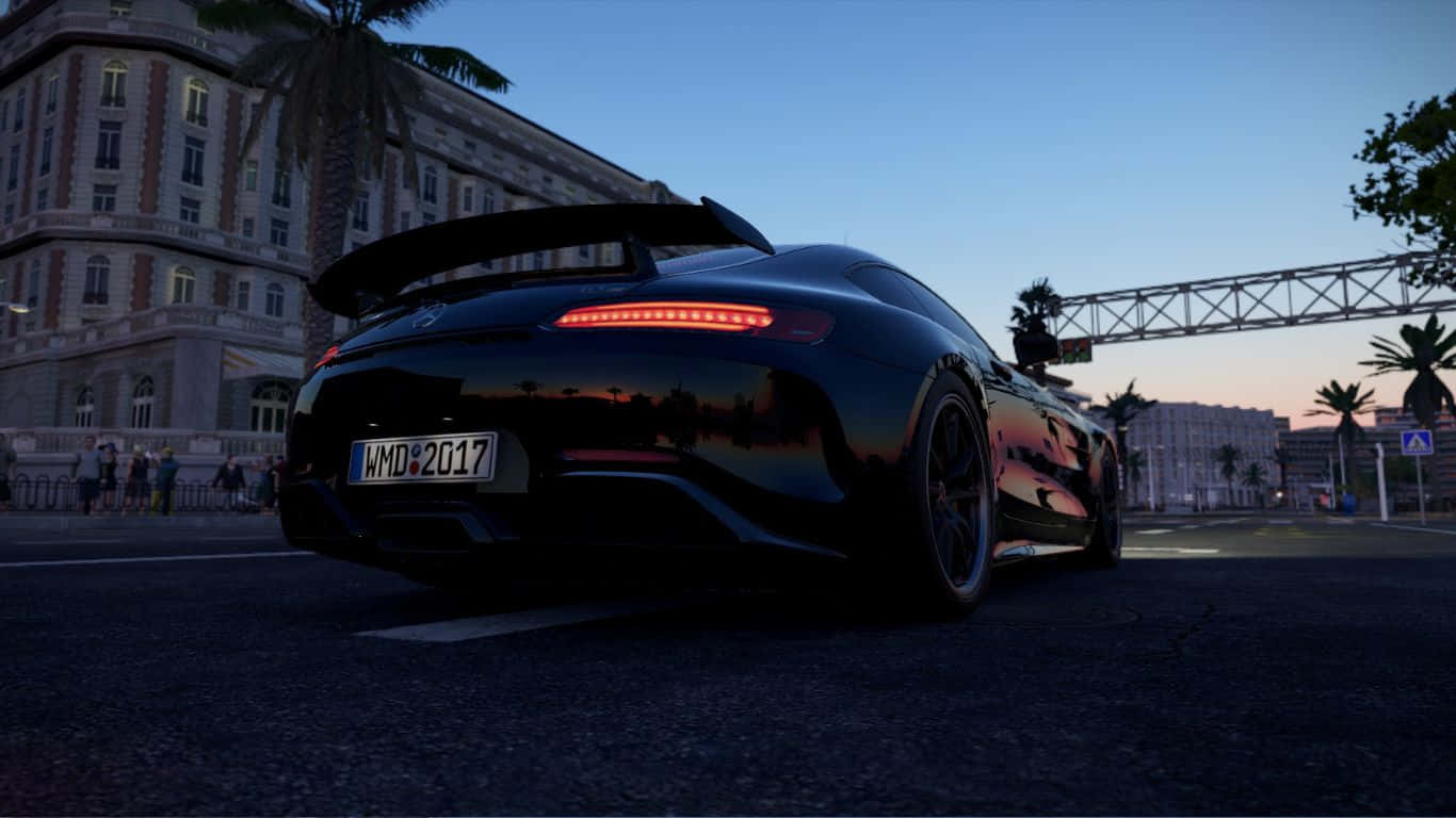 1366x768 Project Cars 2 Mercedes-amg Gt Background