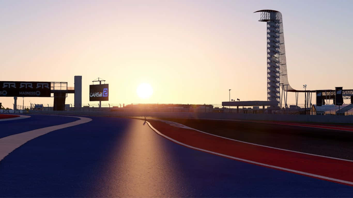 1366x768 Project Cars 2 Circuit Of The Americas Background