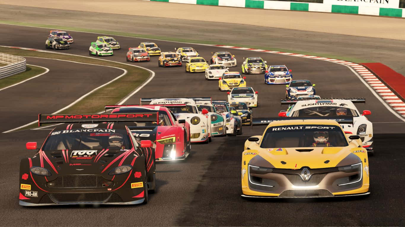 1366x768 Project Cars 2 Race Start Background