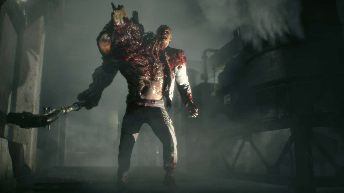 Zombie Invasion in Resident Evil 2