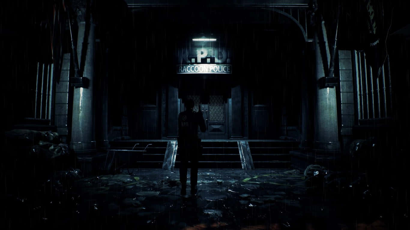 Umbrella Corporation terrorizes the city of Racoon in Resident Evil 2