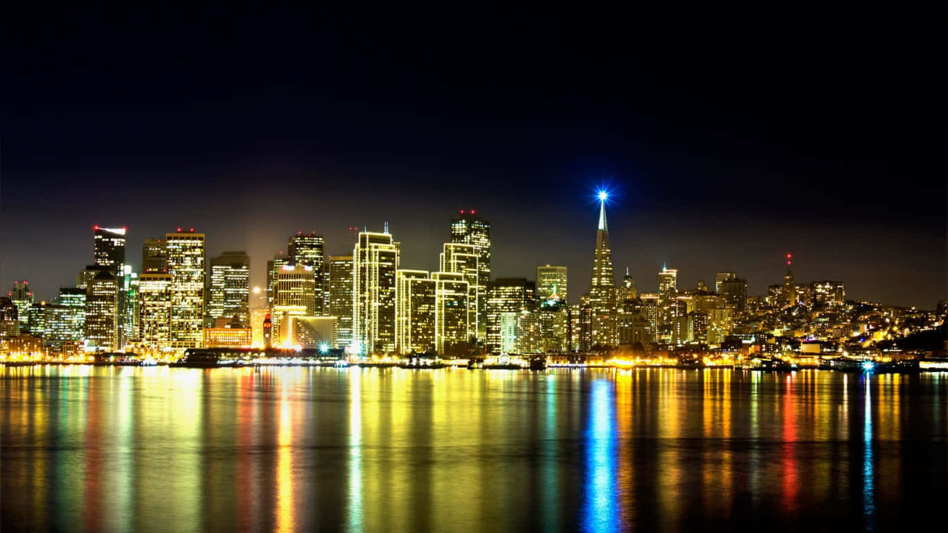 The iconic San Francisco skyline