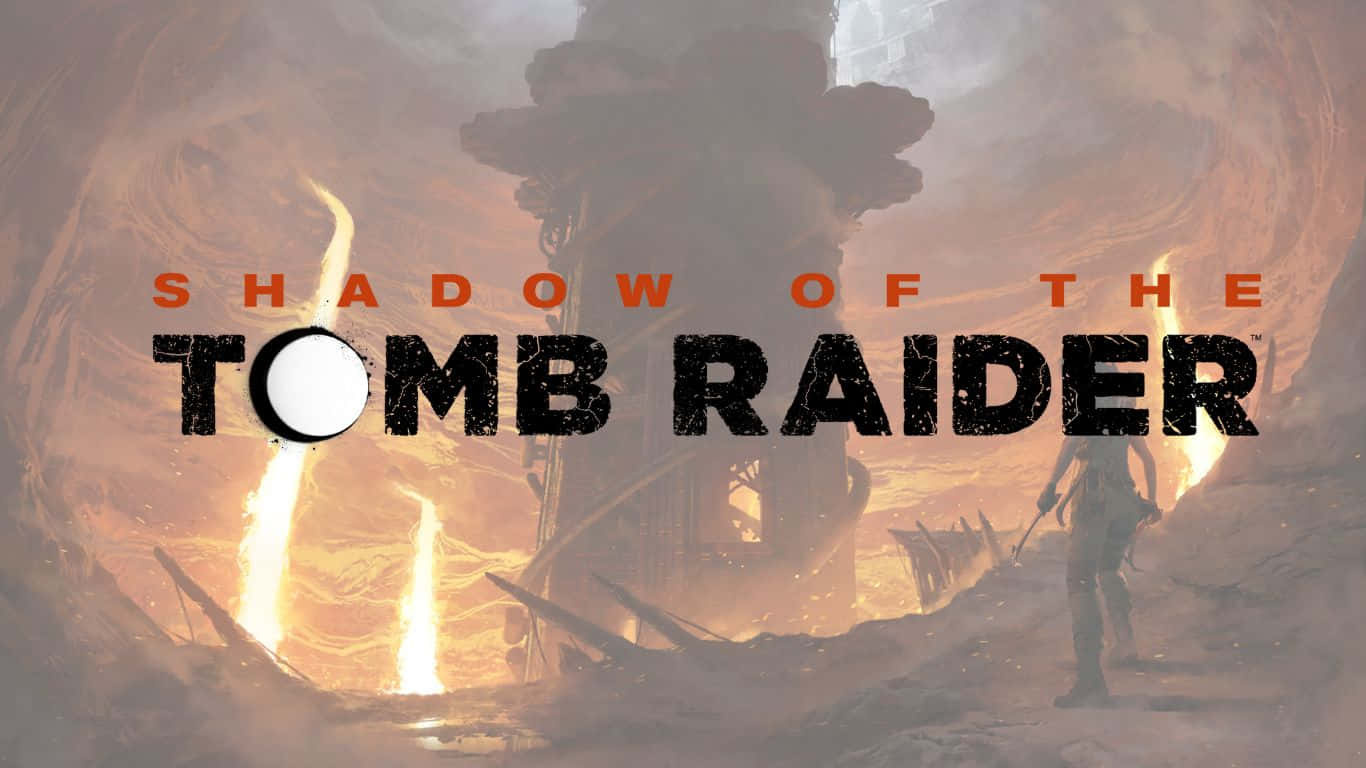 1366x768hintergrundbild Mit Dem Turm Aus Shadow Of The Tomb Raider