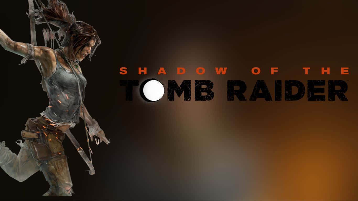 Laracroft 1366x768 Bakgrundsbild För Shadow Of The Tomb Raider.