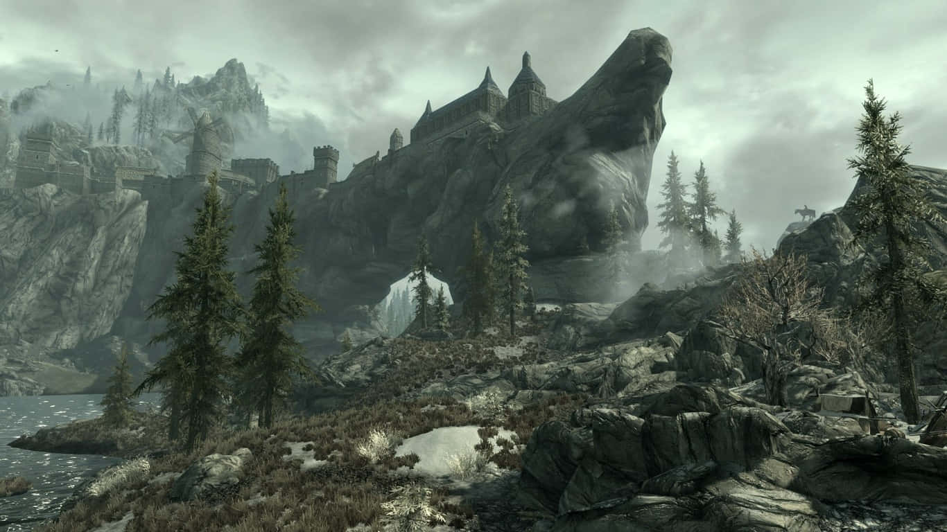 1366x768 The Elder Scrolls V Skyrim Background