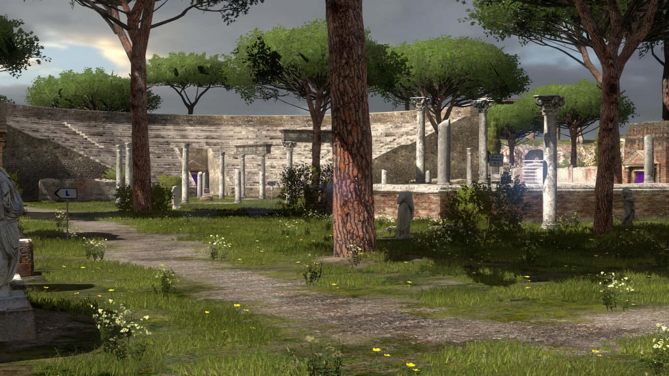 Captivating screenshot from The Talos Principle video game