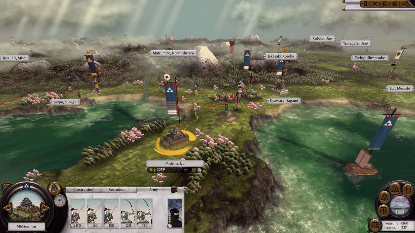 Battle Actions of Total War Shogun 2