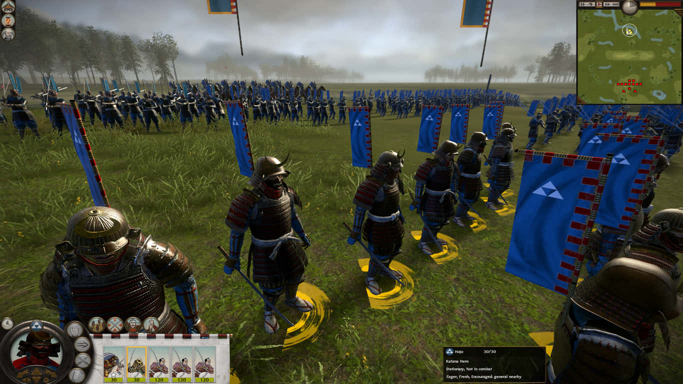 A Screenshot Of A Game With Soldiers In Uniform