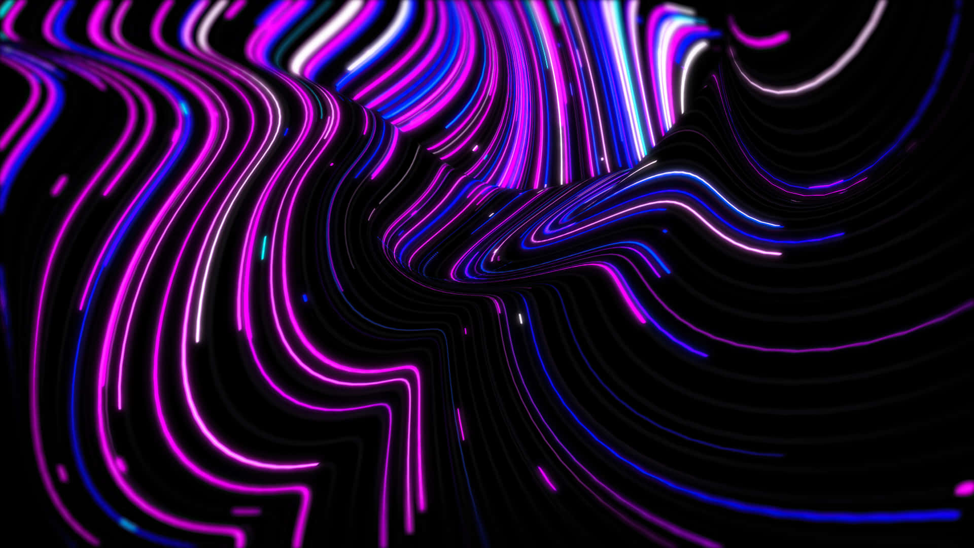 Neon Purple Abstract Lines 1440p Amoled Background