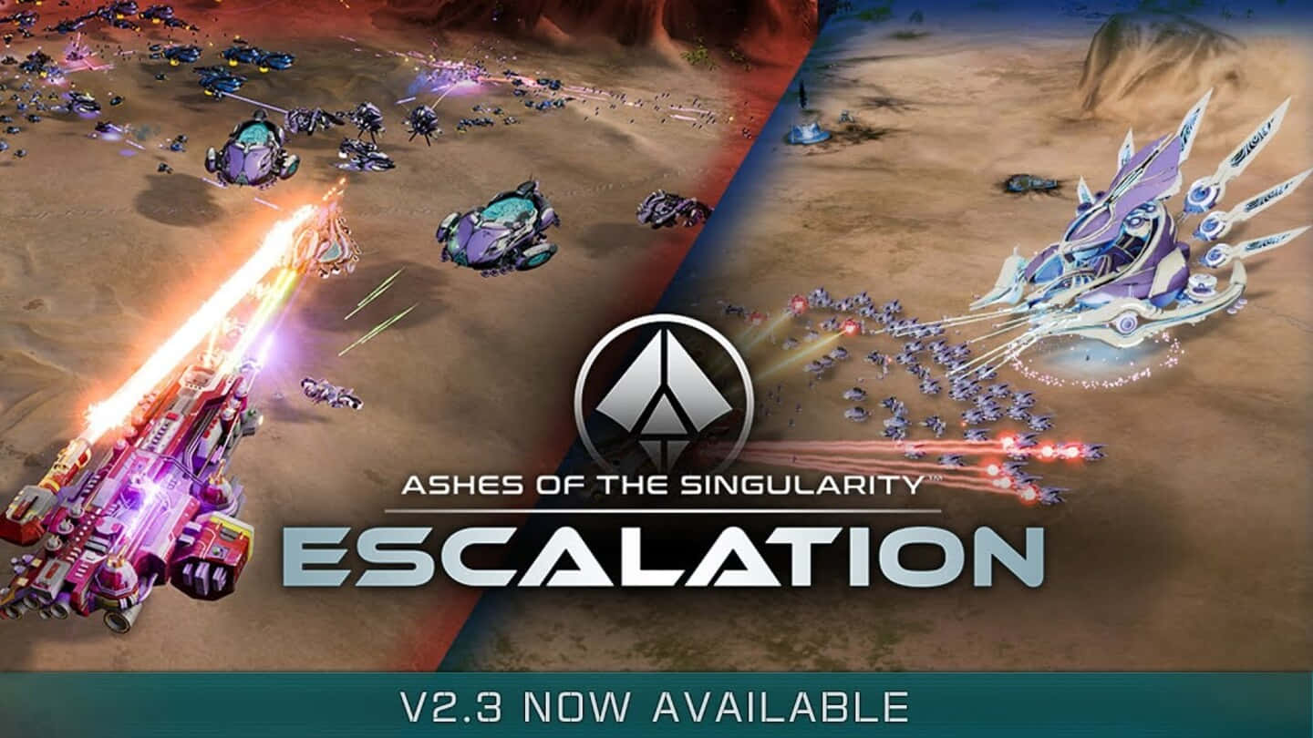 Explore the epic sci-fi world of Ashes of the Singularity in stunning 1440p graphics