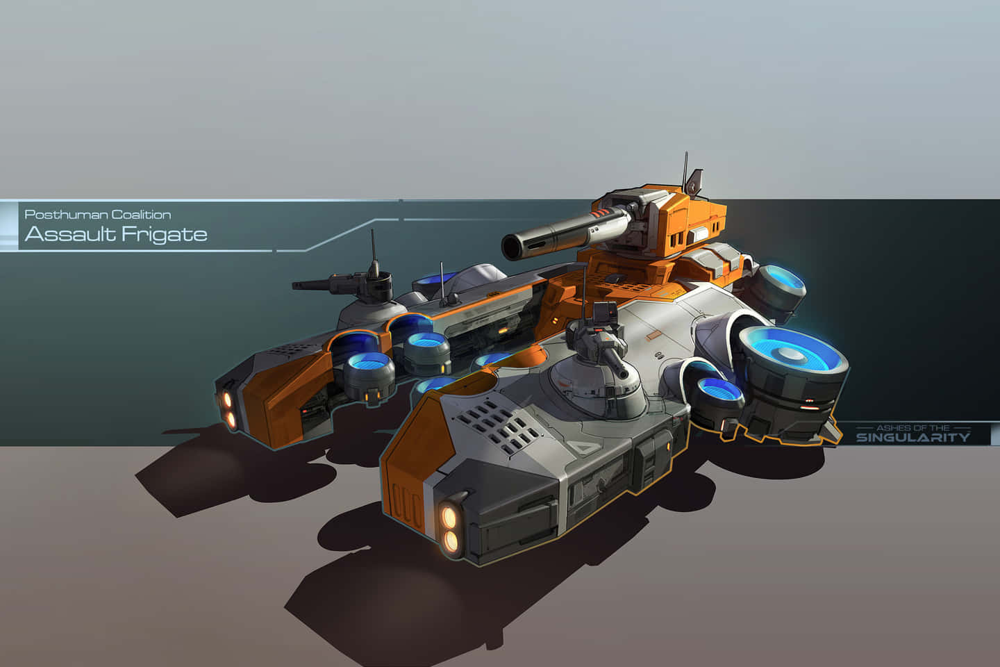 A Futuristic Tank With A Gun And A Rocket