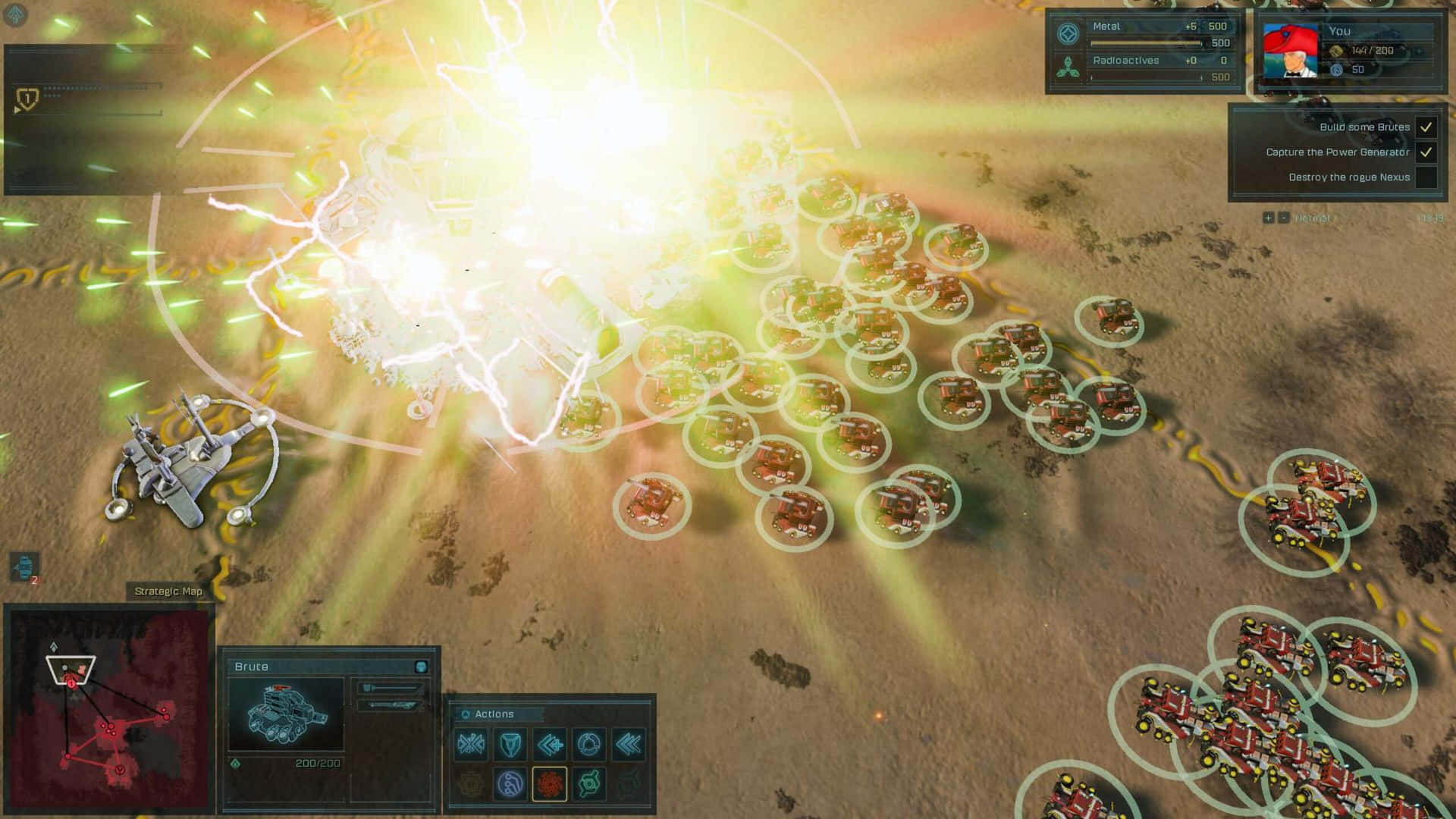 A Screenshot Of A Game With A Large Number Of Soldiers