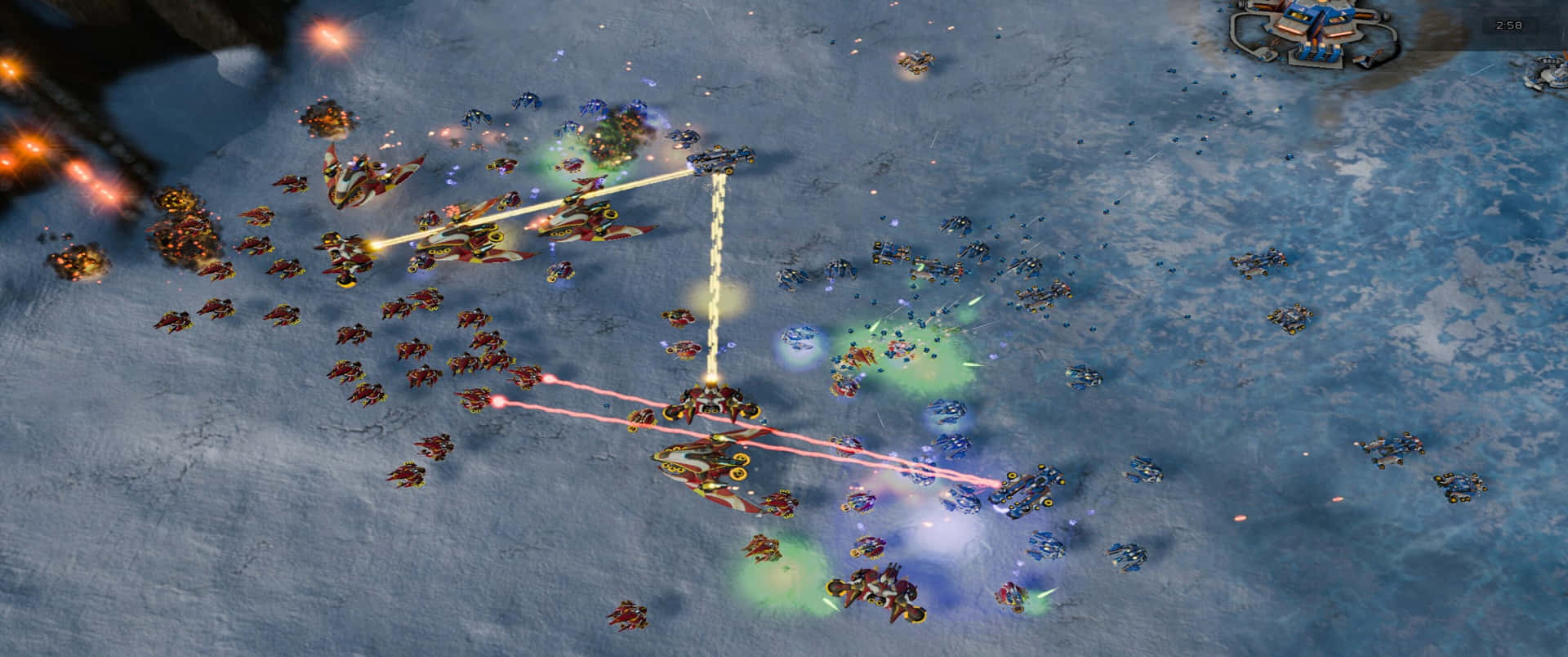 Adamantine robotic soldiers in Ashes of the Singularity Escalation