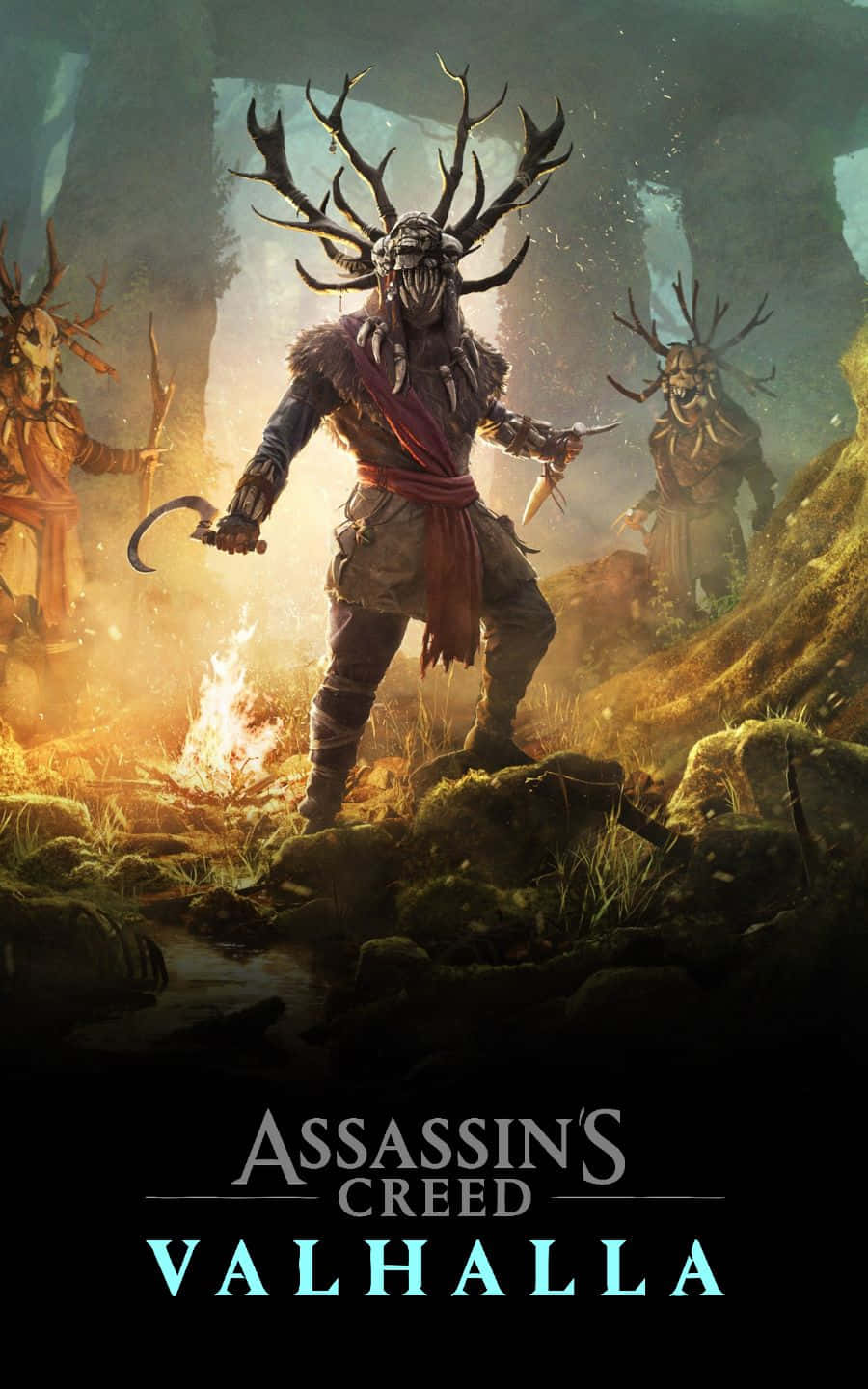 Zornder Druiden 1440p Assassin's Creed Valhalla Hintergrund