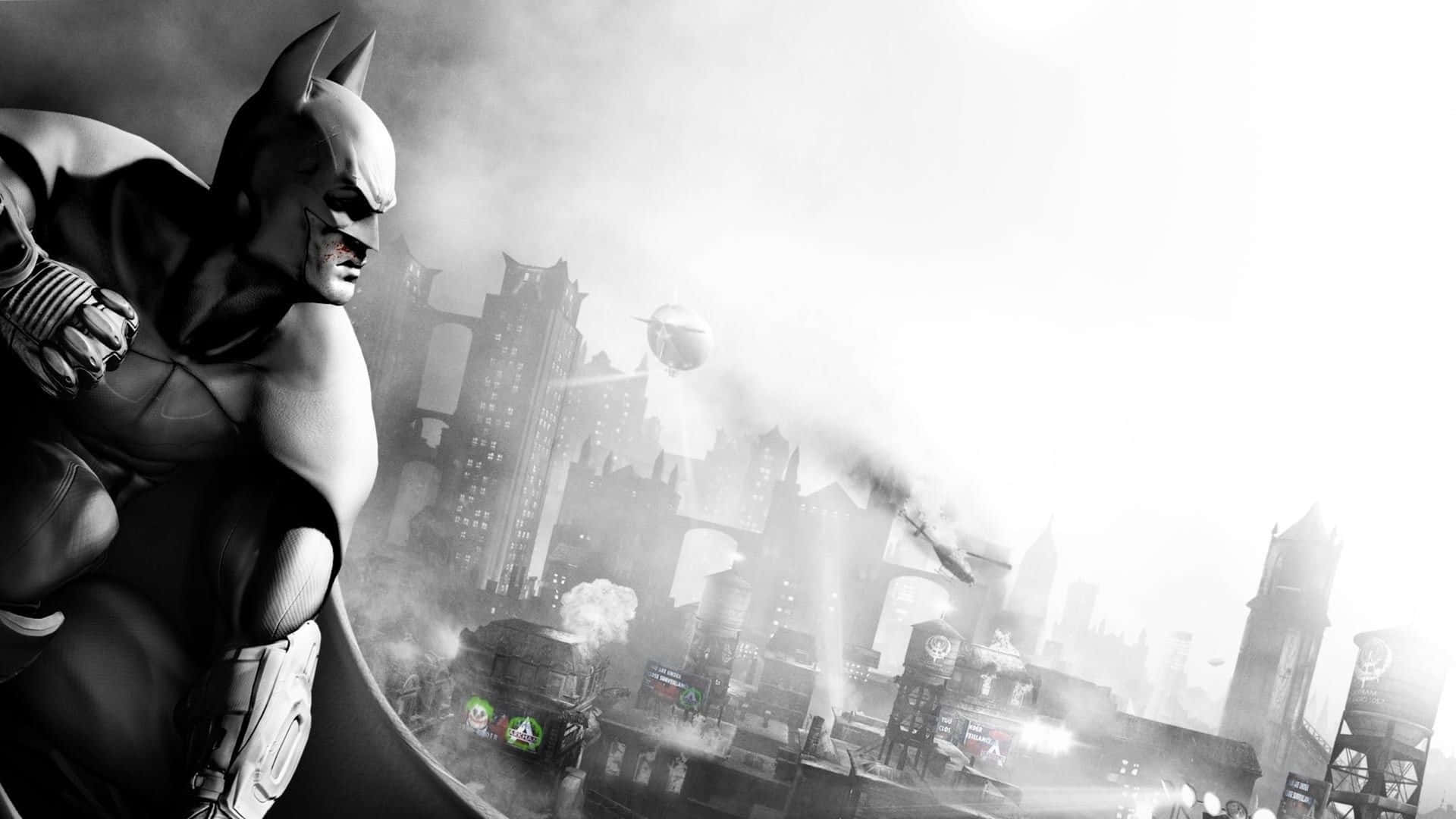 Batmanåtervänder I Arkham City.