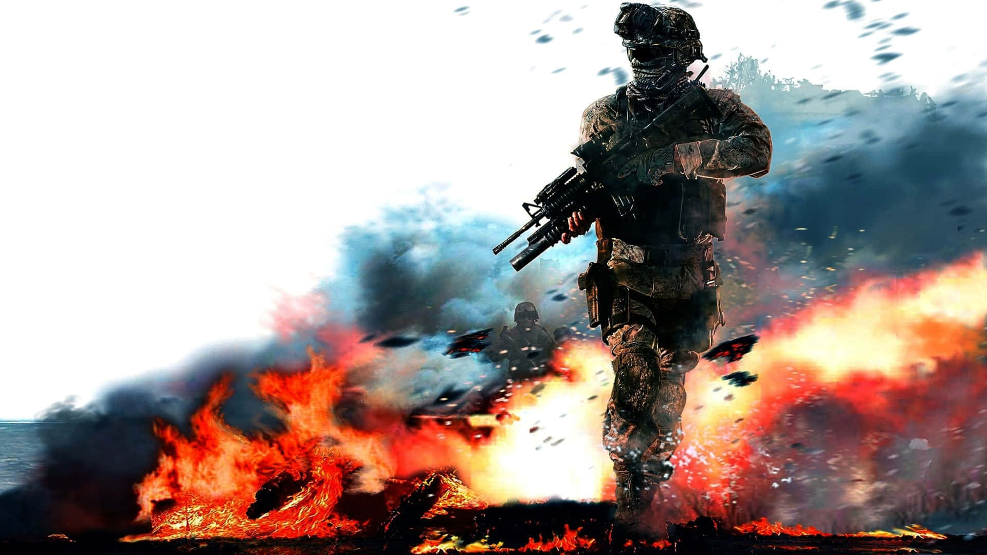 1440p Battlefield 1 Soldier Fire Background