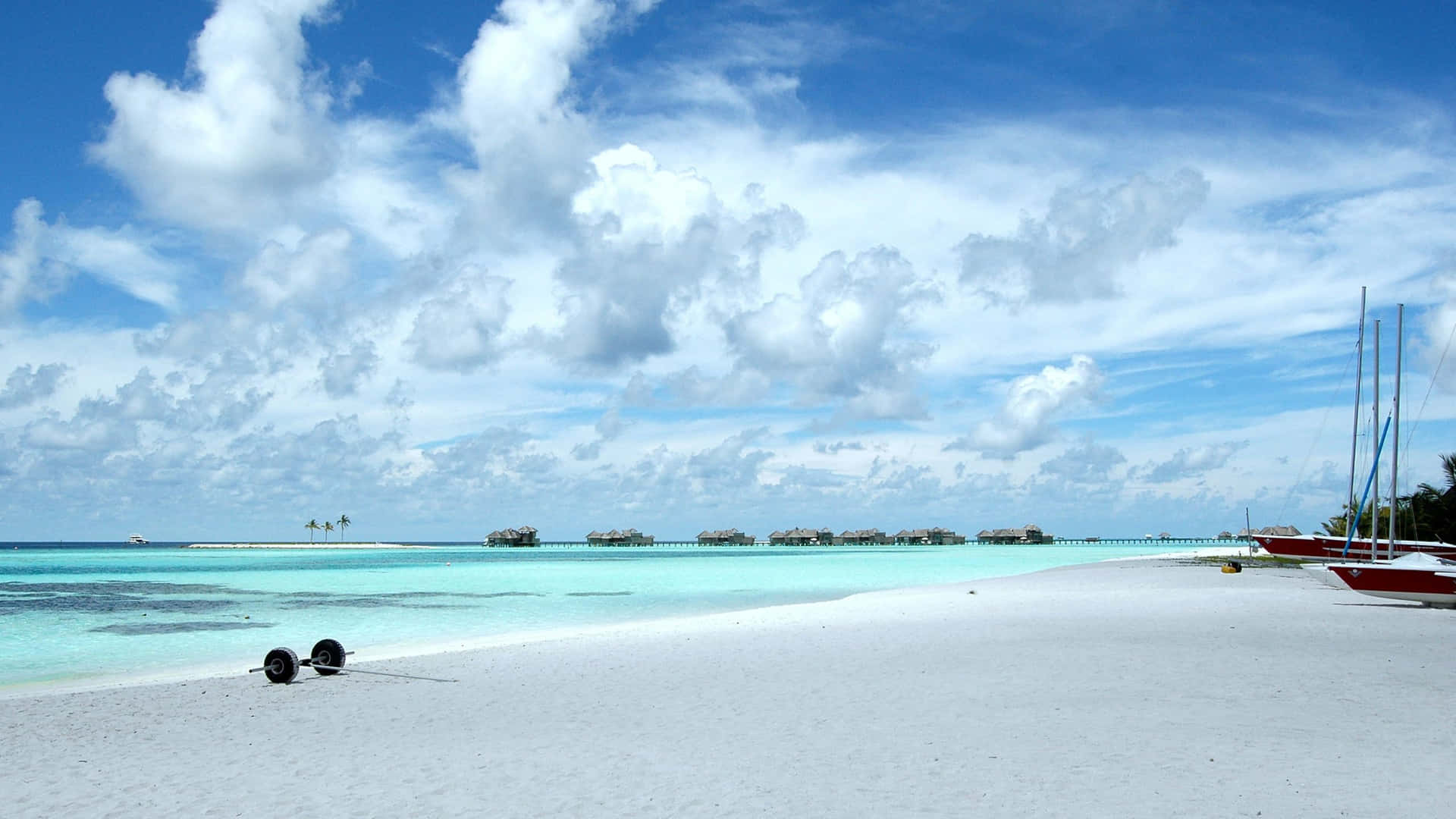 Spend your day relaxing at this beautiful, serene beach.