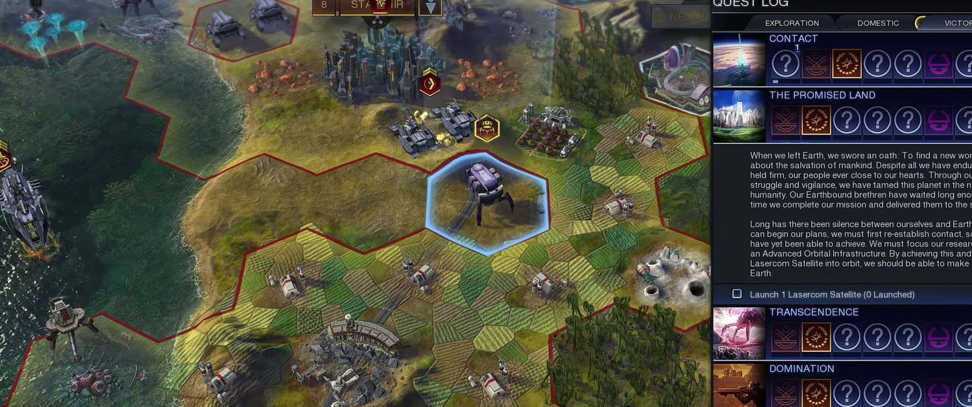 Witness the dawn of a new age in Civilization Beyond Earth