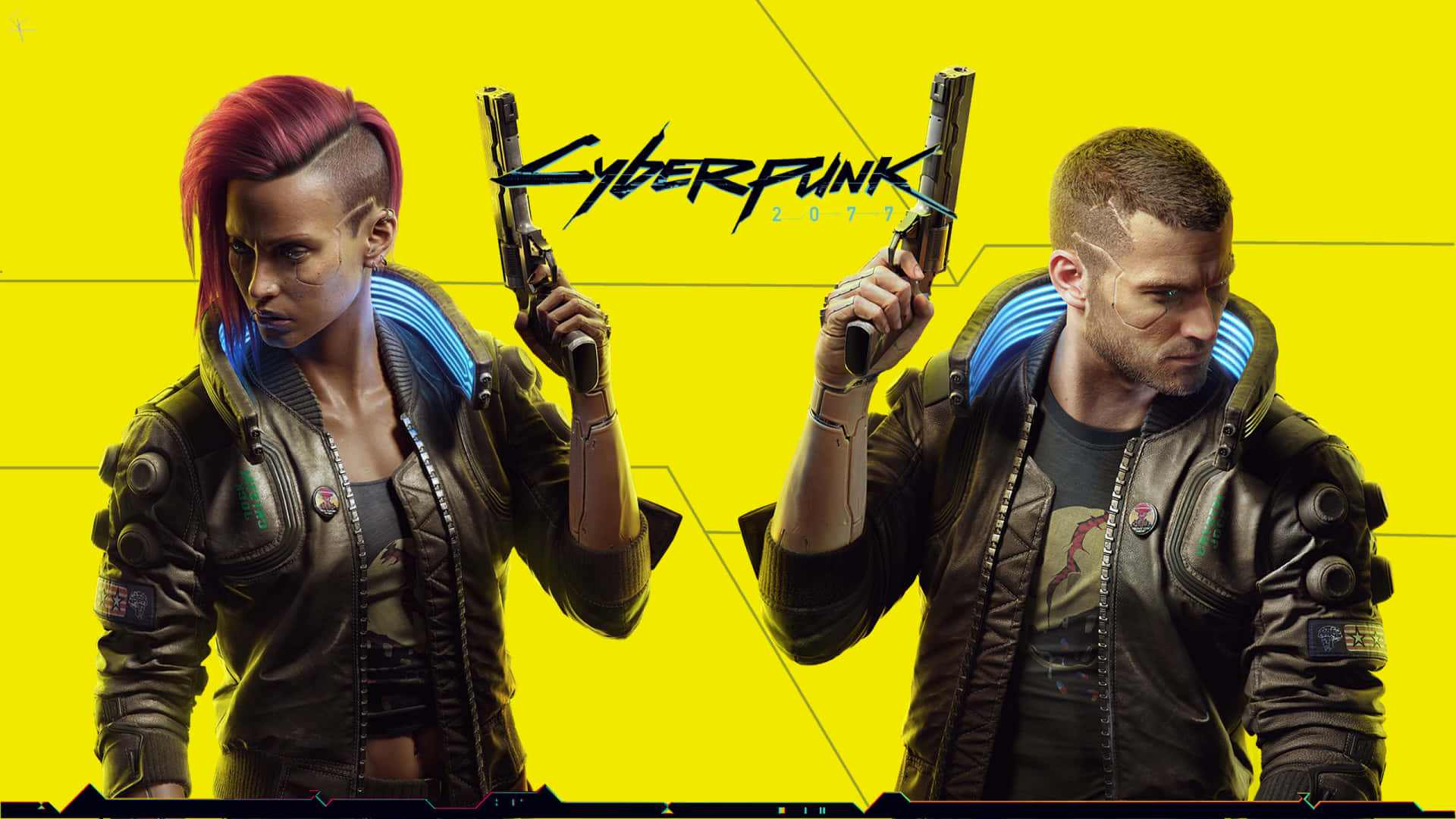 Vincent And Valerie 1440p Cyberpunk 2077 Background