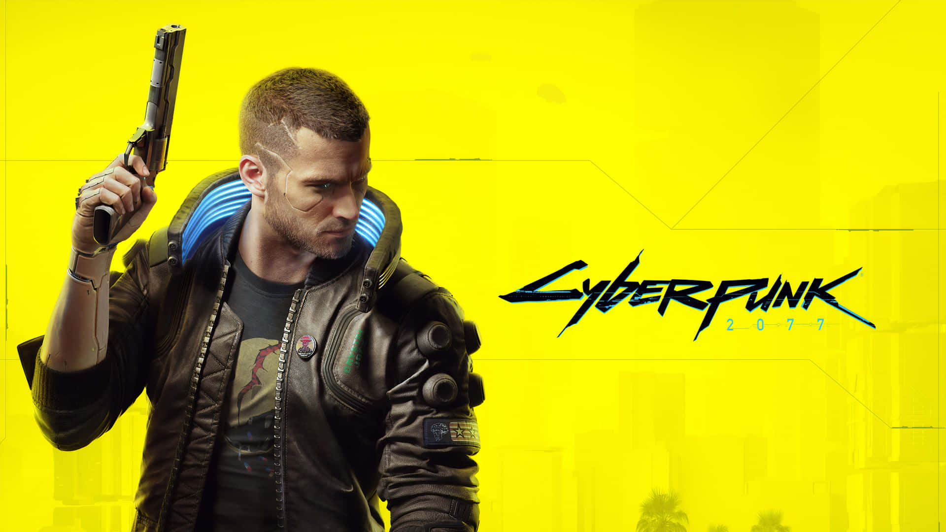 Promotional Cover 1440p Cyberpunk 2077 Background