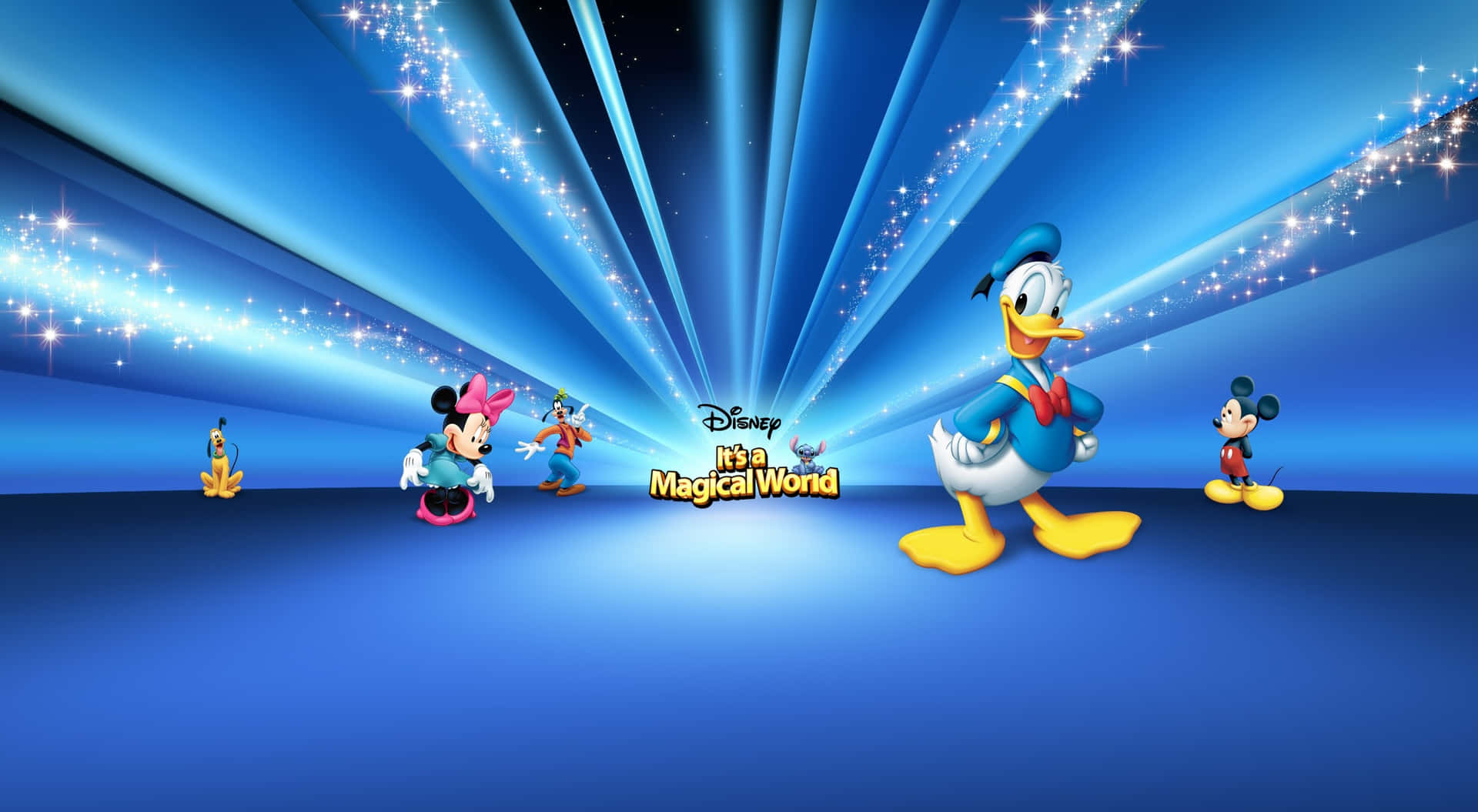 It's A Magical World 1440p Disney Background Poster